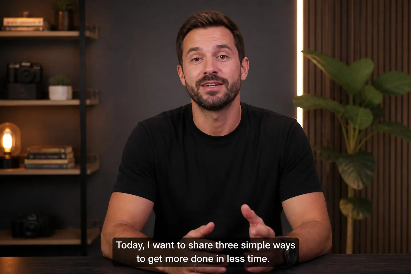 Widescreen YouTube video with burned-in subtitles