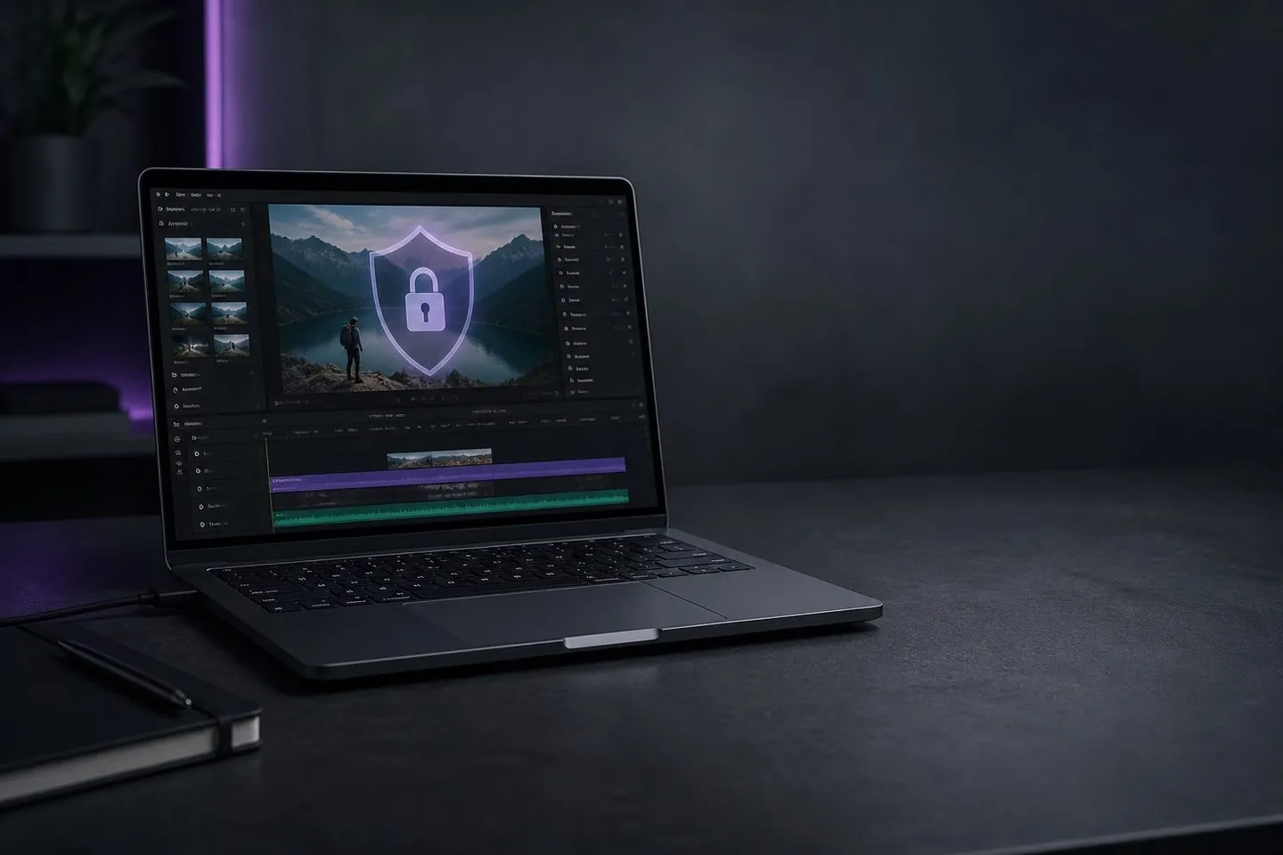 Caption studio keeping unfinished video drafts private