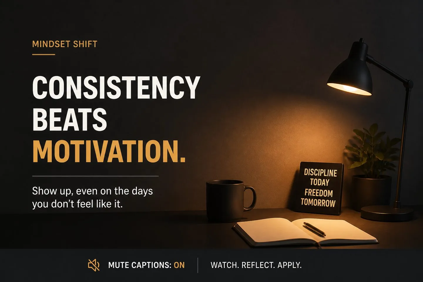 Creator Reels with readable subtitles