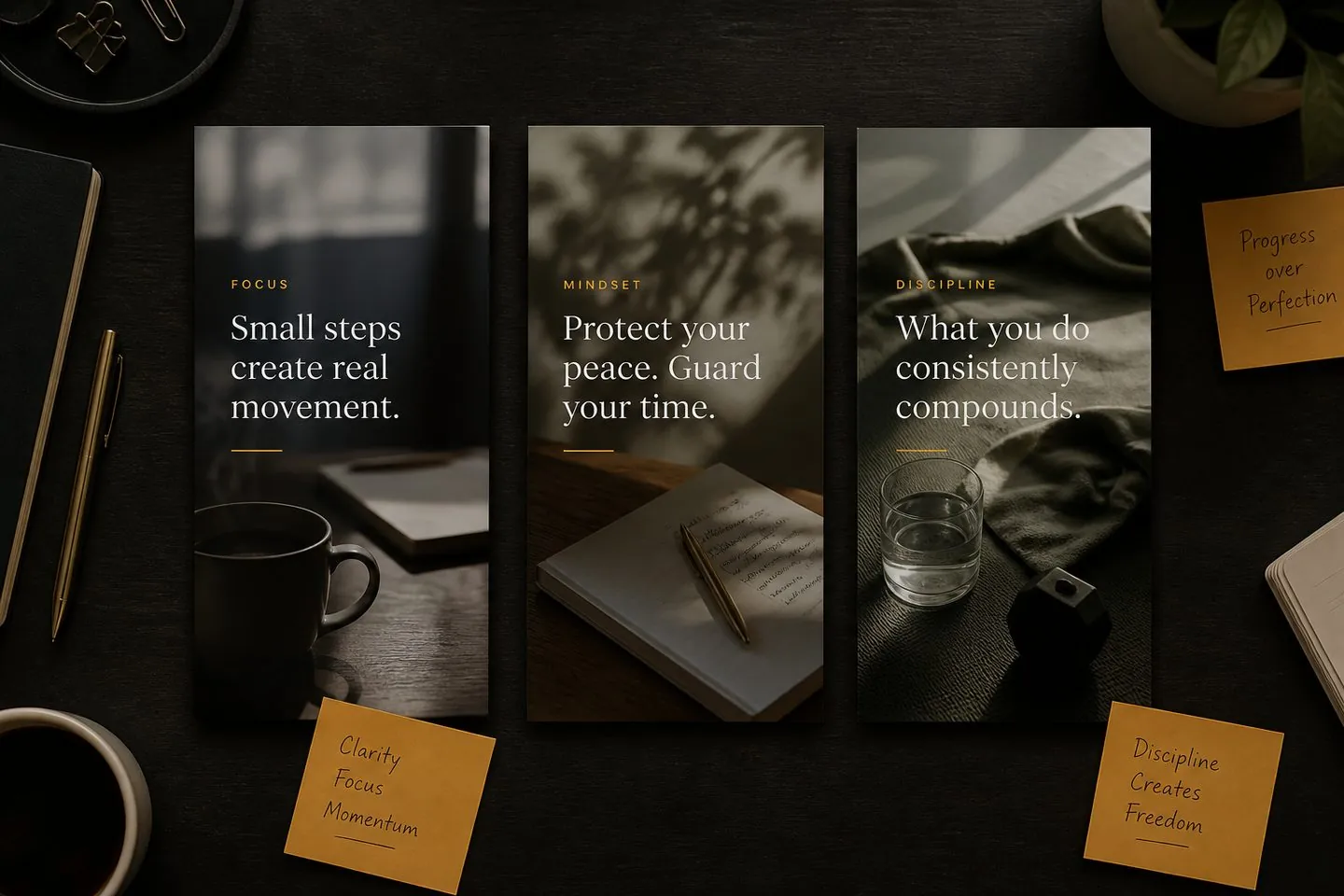 Branded caption style on a Reels preview