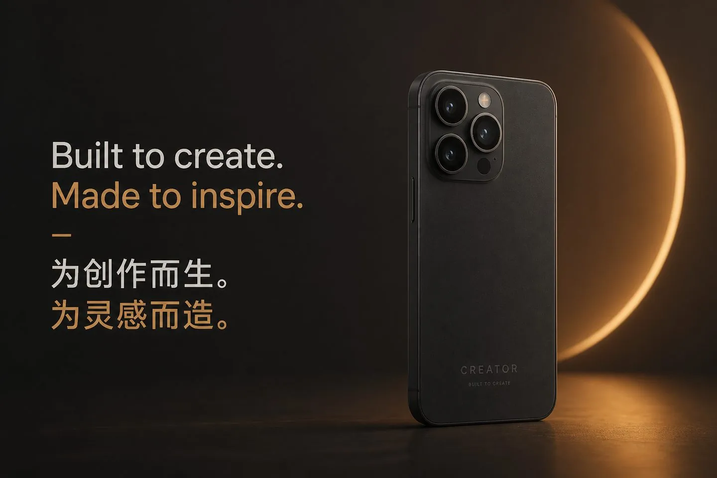 Creator clip with bilingual on-screen text